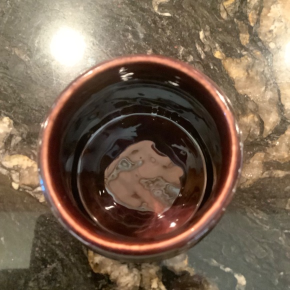 Collectible 1970s ABENAKIS BEAUCEWARE. Cream & Sugar. Canadian Pottery. - Picture 5 of 9